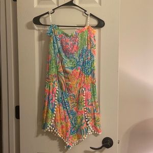 Lilly Pulitzer daisy romper NWT